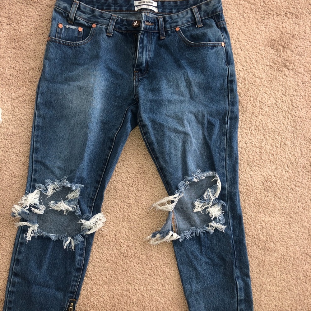 One teaspoon ripped jeans